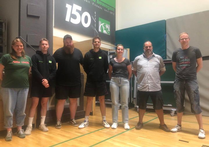 Gruppenbild unserer neuen Abteilungsleitung